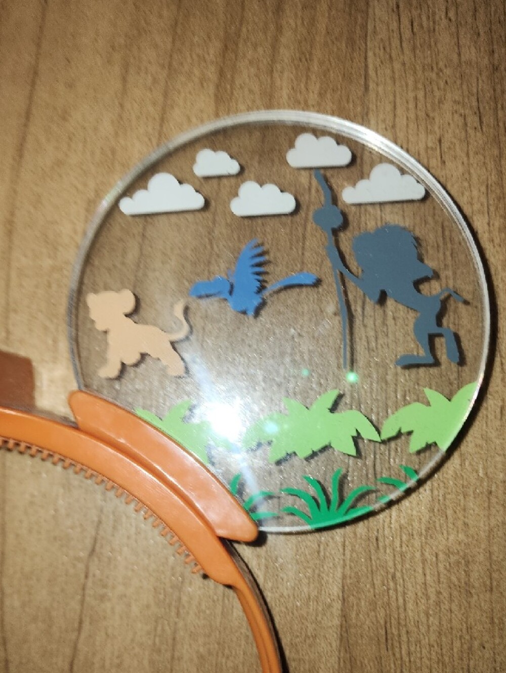 Disney Orange Lion King Hakuna Matata Light Up Headband - Picture 5 of 10